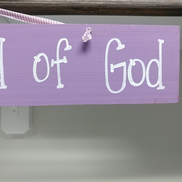 I am a Child of God Wood Wall Art Decor Sign Child's Nursery Rustic Country Farm - Picture 9 of 15